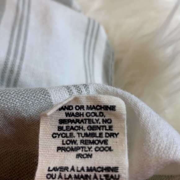 Woolrich Eco Rich Cleo Falls organic cotton tunic top with tassels/embroidery M - Picture 12 of 12